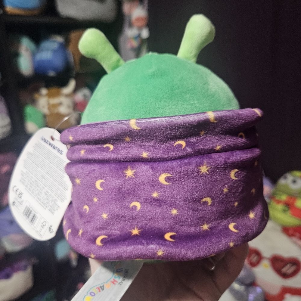 NWT Tortellini the Alien 👽 Squishmallow 5" Halloween Squad - Picture 5 of 5